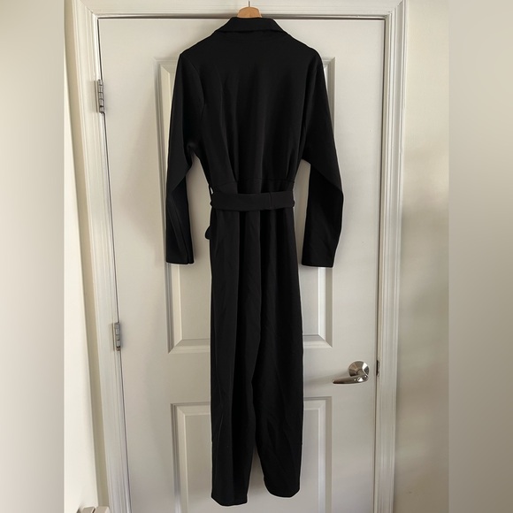 ASOS Black Suit Style Jumpsuit - Picture 2 of 4